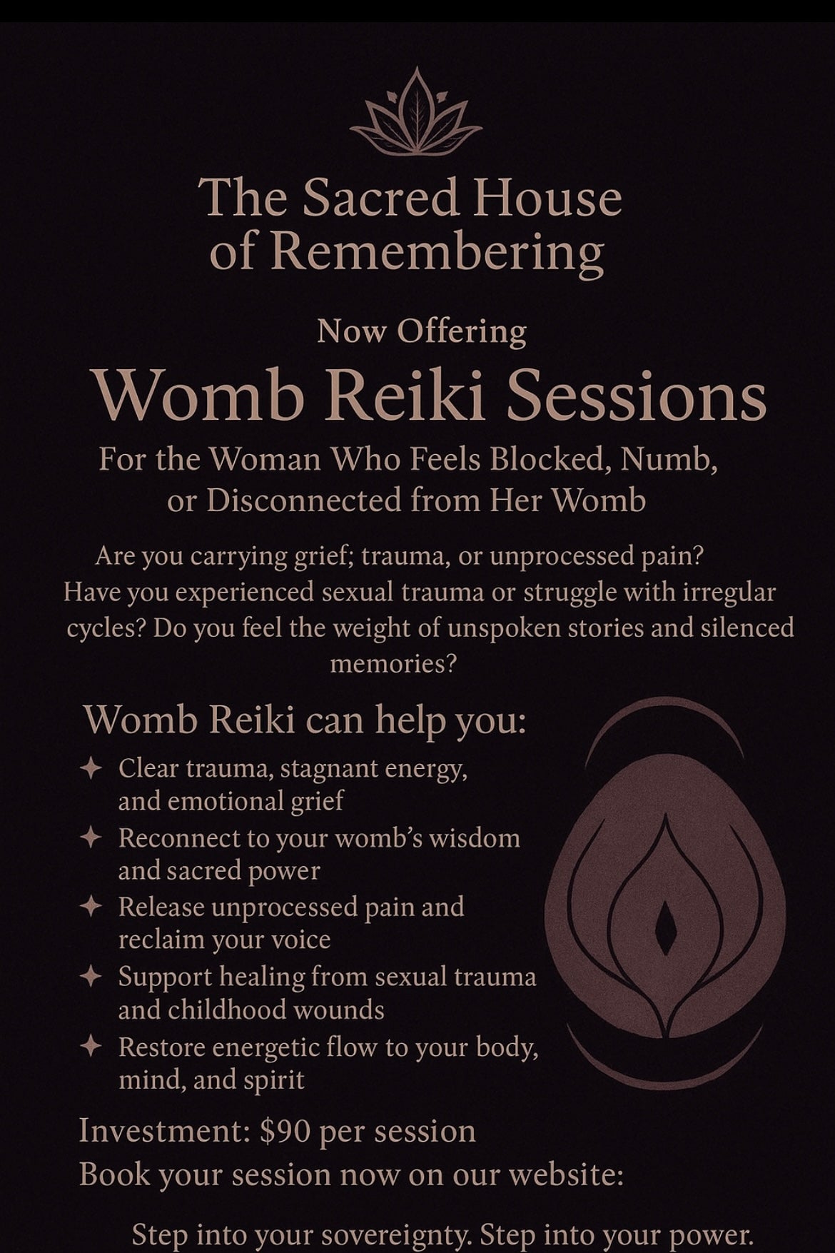 Sacred Womb Healing Sessions